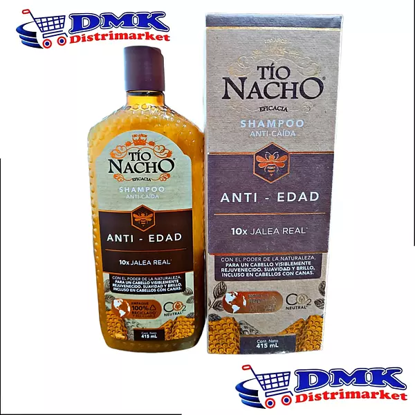 Tío Nacho Anti Edad Shampoo De 415ml