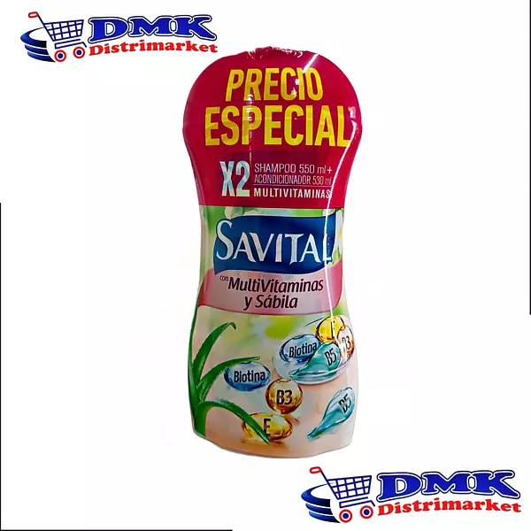 Savital Shampoo + Acondicionador Precio Especial