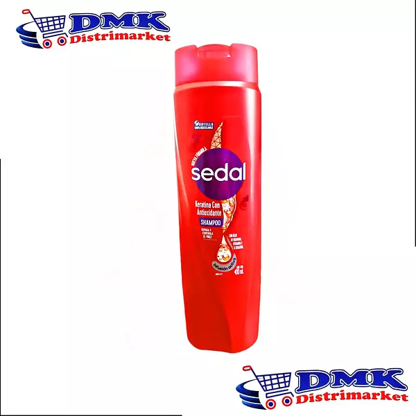 Sedal Keratina Con Antioxidante Shampoo De 400ml