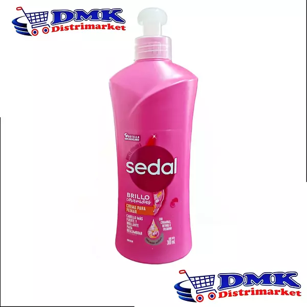 Sedal Brillo Ceramidas Crema Para Peinar De 300ml