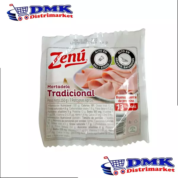 Mortadela Tradicional Zenú De 250g