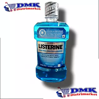Listerine Control Calculo Enjuague Bucal De 500ml