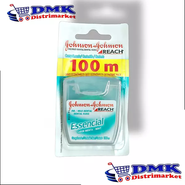 Johnson Y Johnson Hilo Dental Sabor Menta De 100m
