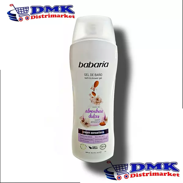 Babaria Gel De Baño Almendras De 600ml