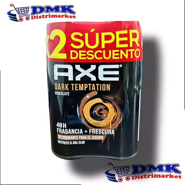 Axe Desodorante Body Spray Dark Tempation X2 Unidades