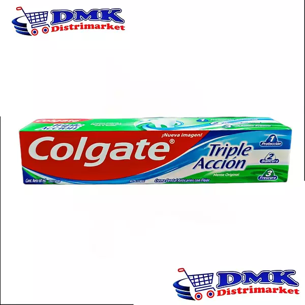 Colgate Triple Acción Crema Dental De 60ml