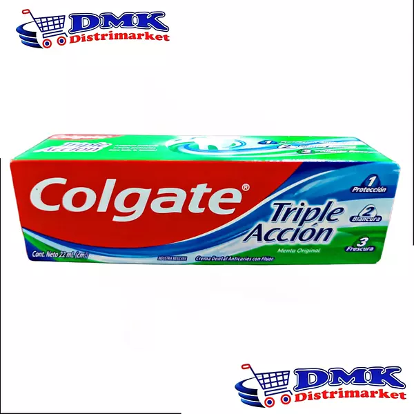 Colgate Triple Acción Crema Dental De 22ml