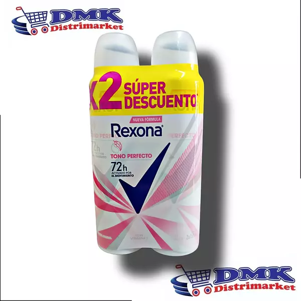 Rexona Tono Perfecto Spray X2 Unidades