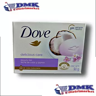 Dove Delicious Care Jabón En Barra De 90g