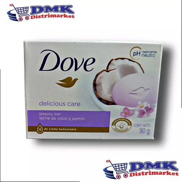 Dove Delicious Care Jabón En Barra De 90g