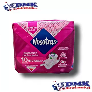 Toallas Nosotras Invisibles X10 Unidades