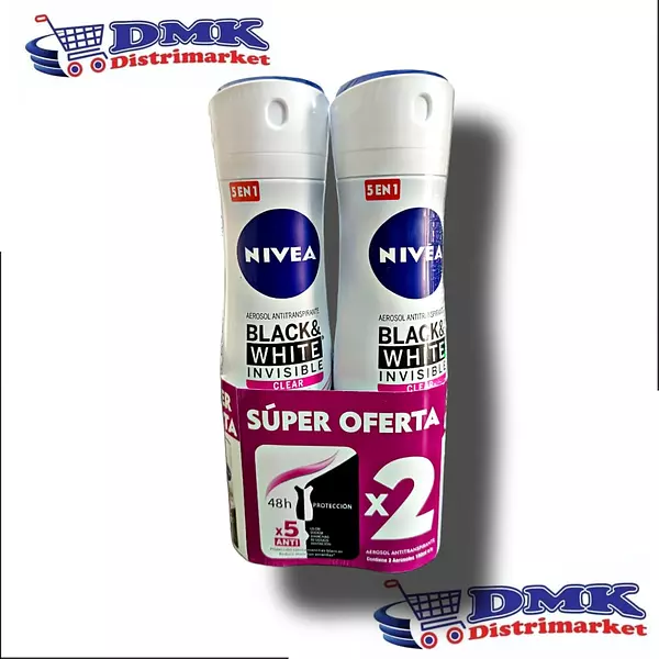 Nivea Desodorantre Spray Dama X2 Unidades