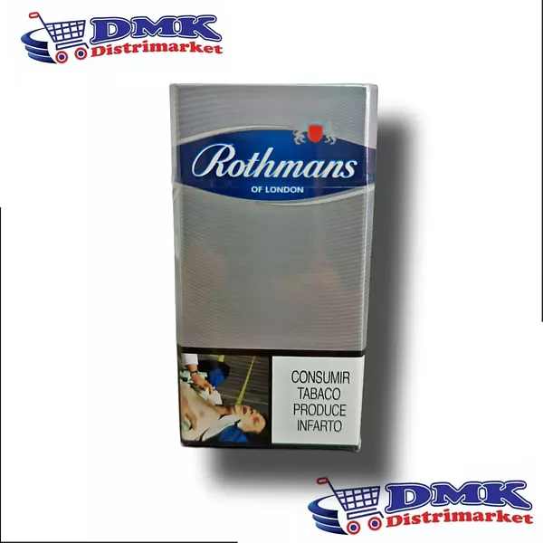 Cigarrillo Rothmans Gris X20 Unidades