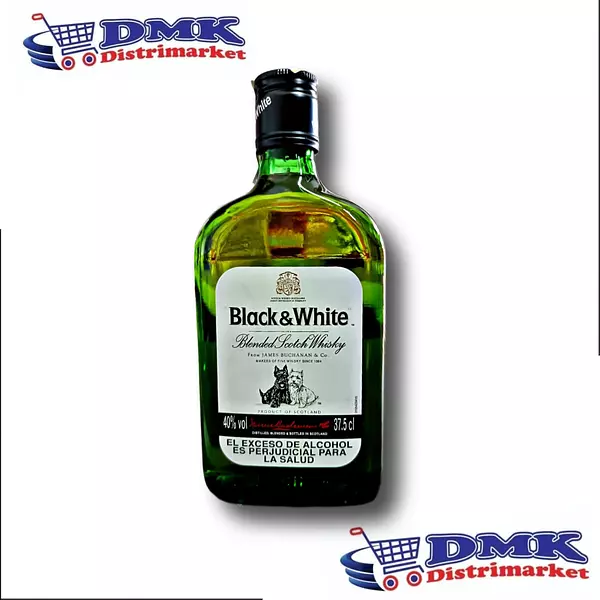 Whisky Black & White Botella De 375ml