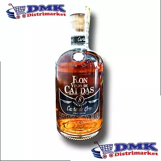 Ron Viejo De Caldas Carta De Oro De 375ml