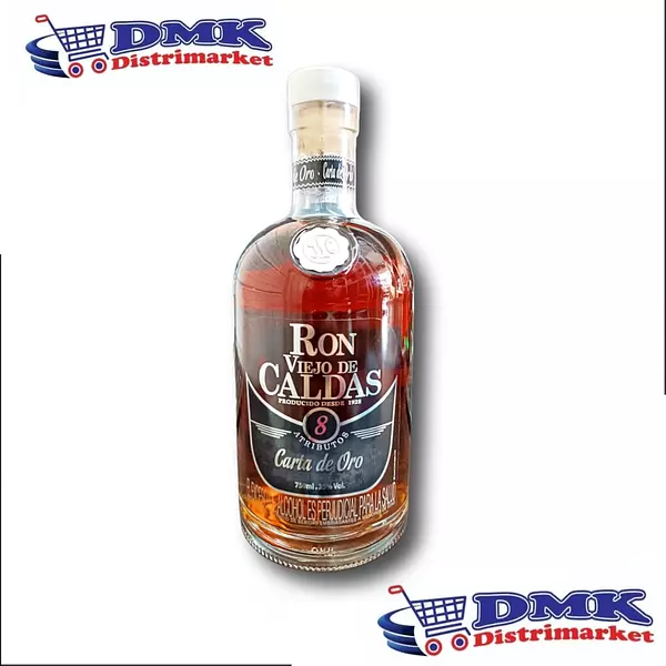 Ron Viejo De Caldas Carta De Oro De 750ml