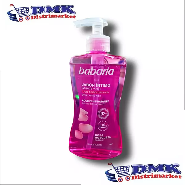 Jabón Intimo Babaria Rosa Mosqueta X300ml