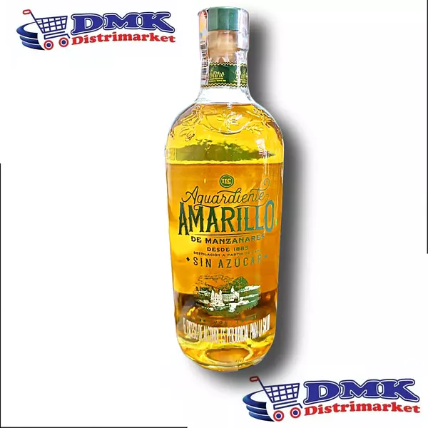 Aguardiente Amarillo De Manzanares De 750ml