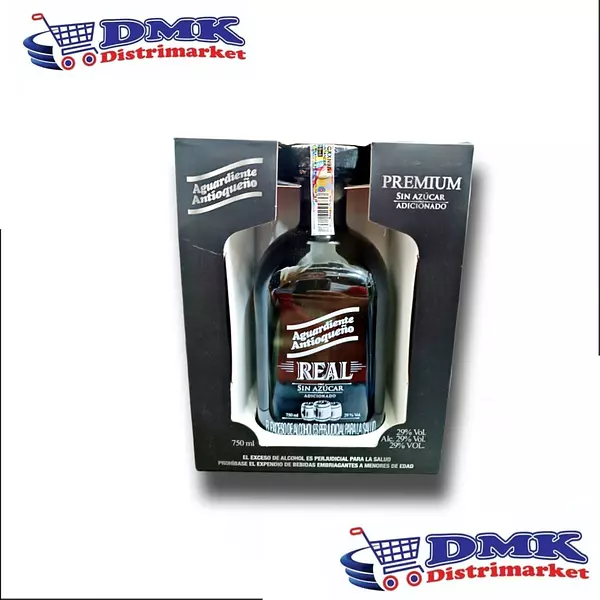 Aguardiente Antioqueño Real De 750ml