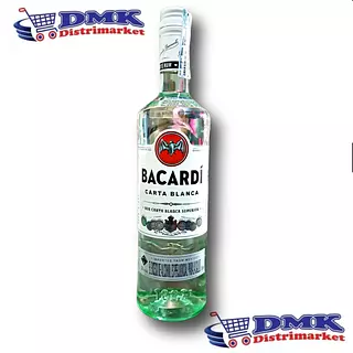 Ron Bacardi Carta Blanca De 750ml