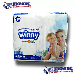Winny Pañal Etapa 5 Xxg De 16 Pañales