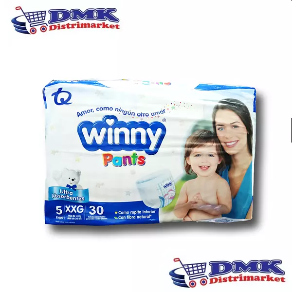 Winny Pants Pañal Etapa 5 Xxg De 30 Pañales