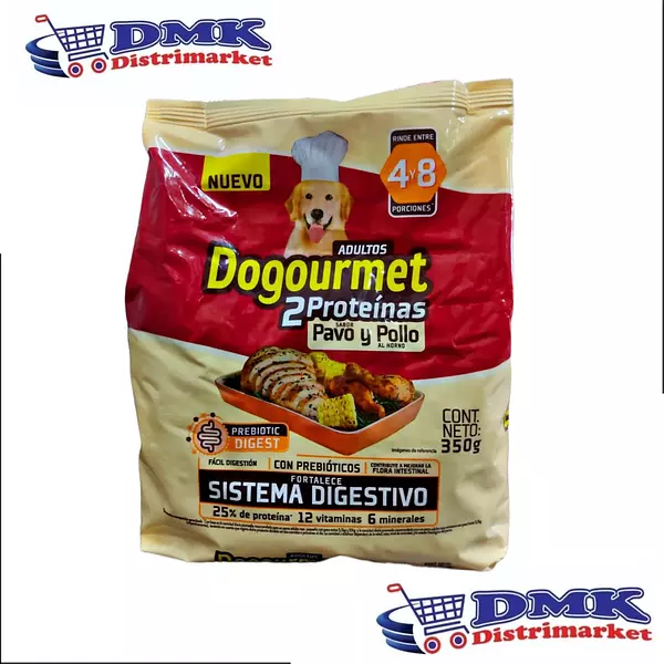 Dogourmet Pavo Y Pollo Adulto De 350g