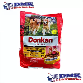 Donkan Carne Y Cereales Adultos De 500g