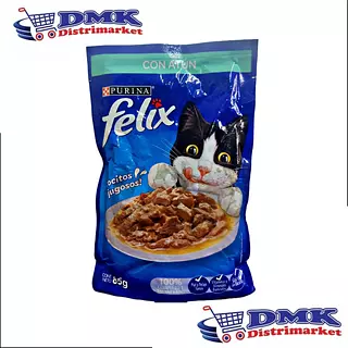 Alimento Humedo Felix Doy Pack Atun X 85gr