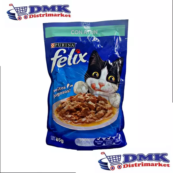 Alimento Humedo Felix Doy Pack Atun X 85gr