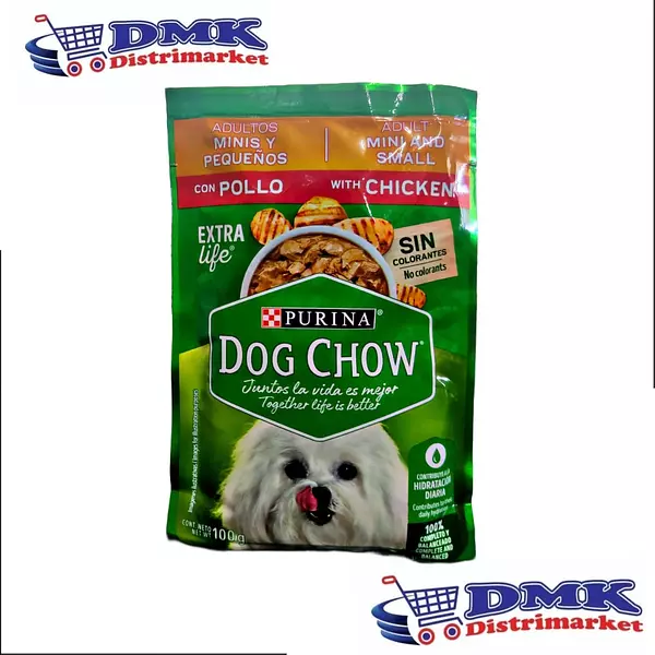 Alimento Humedo Dog Chow Adulto Minis Y Pequeños X 100gr