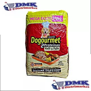 Dogourmet Pavo Y Pollo Adulto De 25 Kilos