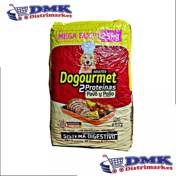 Dogourmet Pavo Y Pollo Adulto De 25 Kilos