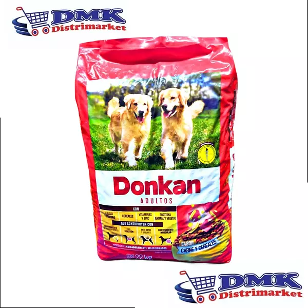 Donkan Carne Y Cereales Adultos De 22 Kilos