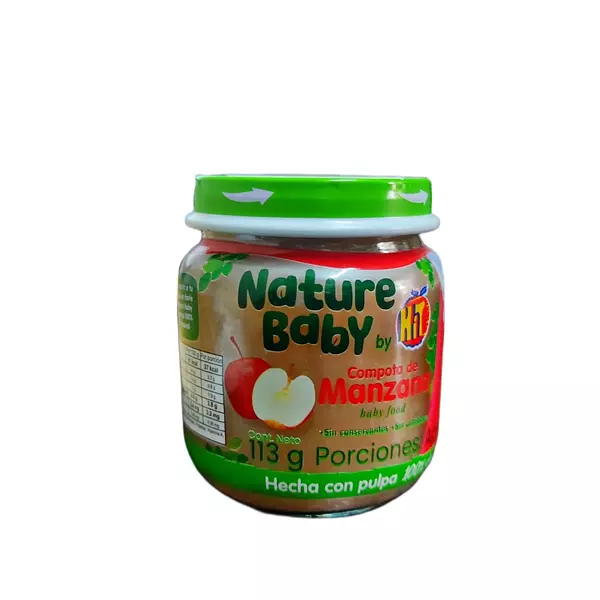 Compota Nature Baby Manzana De 113g