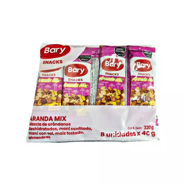 Mani Aranda Mix Bolsa De 8 Unidades X35g