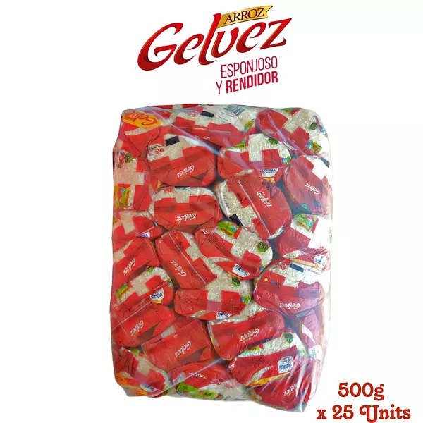 Arroz Gelvez De 500g X 25 Libras