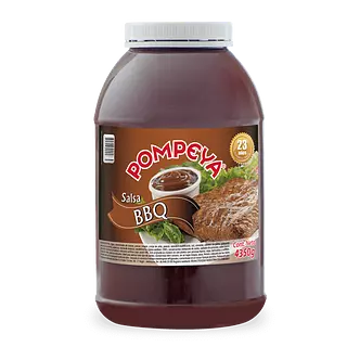 Salsa Bbq Pompeya Galón De 4350g