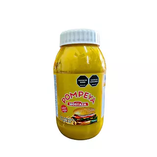 Salsa Con Mostaza Pompeya Frasco De 980g