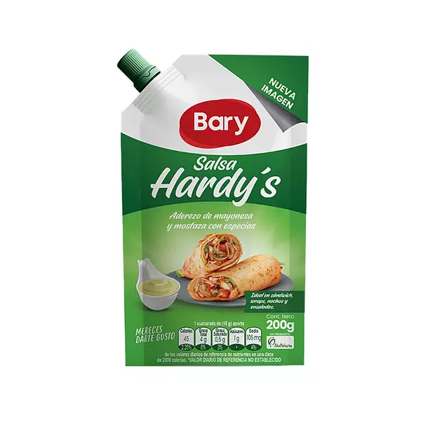 Salsa Hardys Bary De 200g