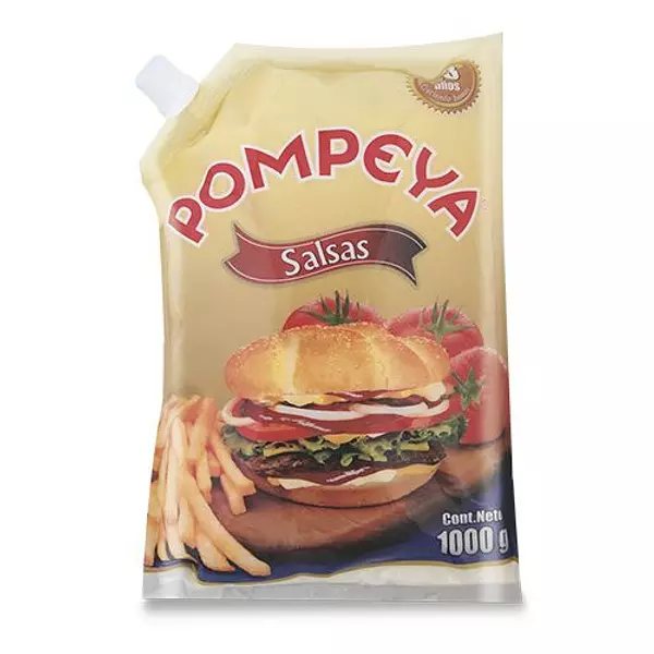 Mayonesa Pompeya Bolsa De 1000g