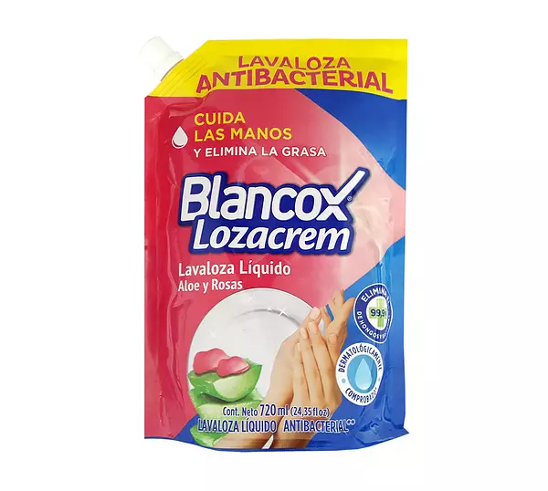 Loza Crem Liquido Aloe Doypack De 720ml