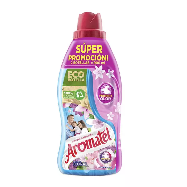 Aromatel Floral 900ml X2 Unidades