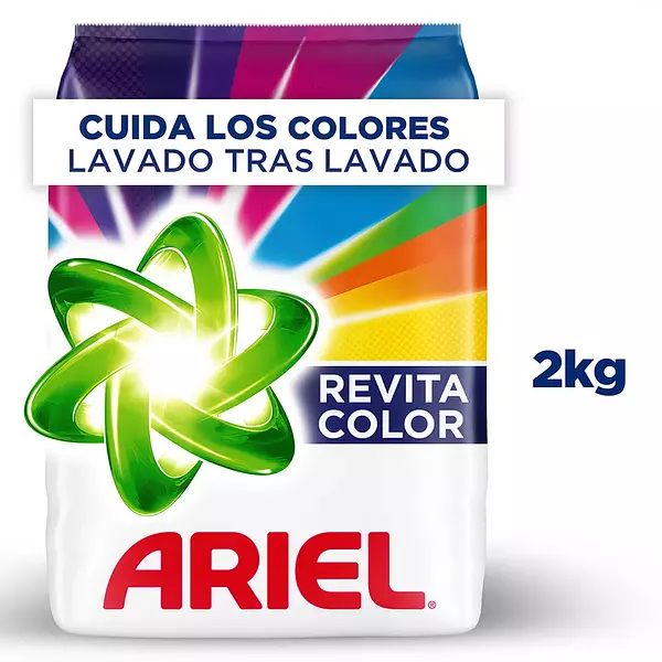 Ariel Revitacolor En Polvo De 2000g