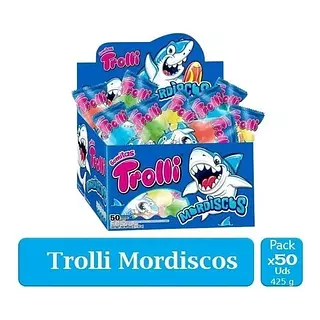 Gomas Play Trolli Mordiscos Caja X50 Unidades