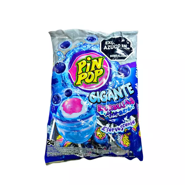Pin Pop Gigante Burbujas Morazul X24 Unidades
