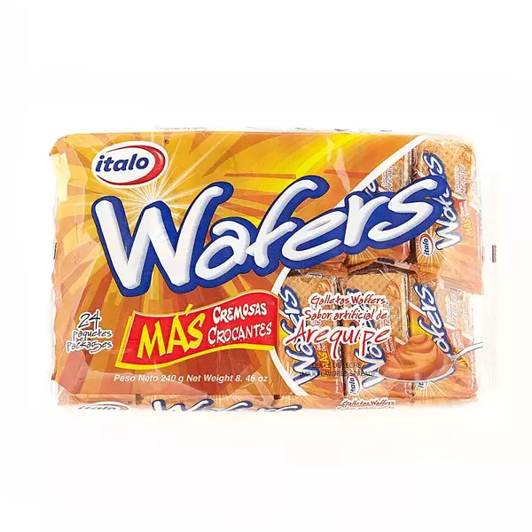 Wafers Taquito Arequipe X24 Unidades