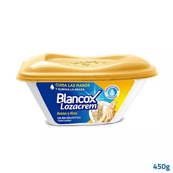 Loza Crem Avena De 450g