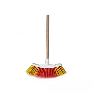 Escoba Zula + Palo De Madera