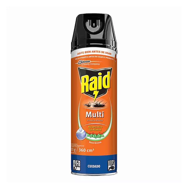Raid Aerosol Multipropósito X360ml